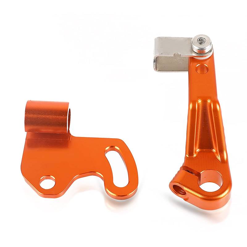 MZ-STORE 790 Duke Ein Finger Kupplungshebel Kupplungsarm Kompatibel für 790 Duke 790 Adventure 2018-2023 890 Duke 890 Duke R 2020-2023-Orange von MZ-STORE