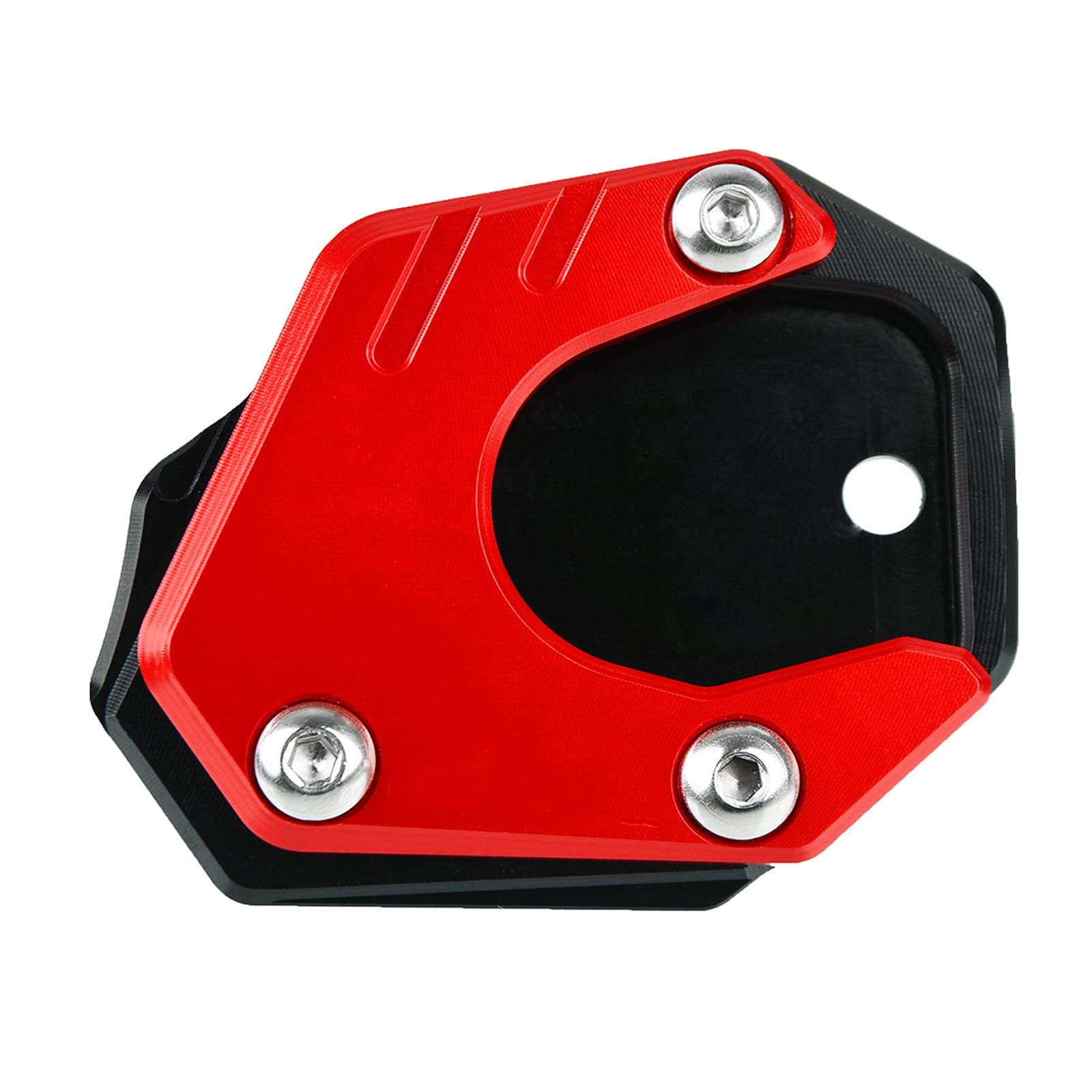 MZ-STORE Motorrad CNC Aluminium Seitenständer Vergrößerung Seitenständer Platte für CB650R Neo Sports Cafe 2019-2022 CBR650R 2019-2021 CB500F CB500X 2013-2021 CB125R CB300R 2018-2021-Schwarz+Rot MZ-STORE Motorrad CNC Aluminium Seitenständer Vergrößerung Seitenständer Platte für CB650R Neo Sports Cafe 2019-2022 CBR650R 2019-2021 CB500F CB500X 2013-2021 CB125R CB300R 2018-2021-Schwarz+Rot von MZ-STORE