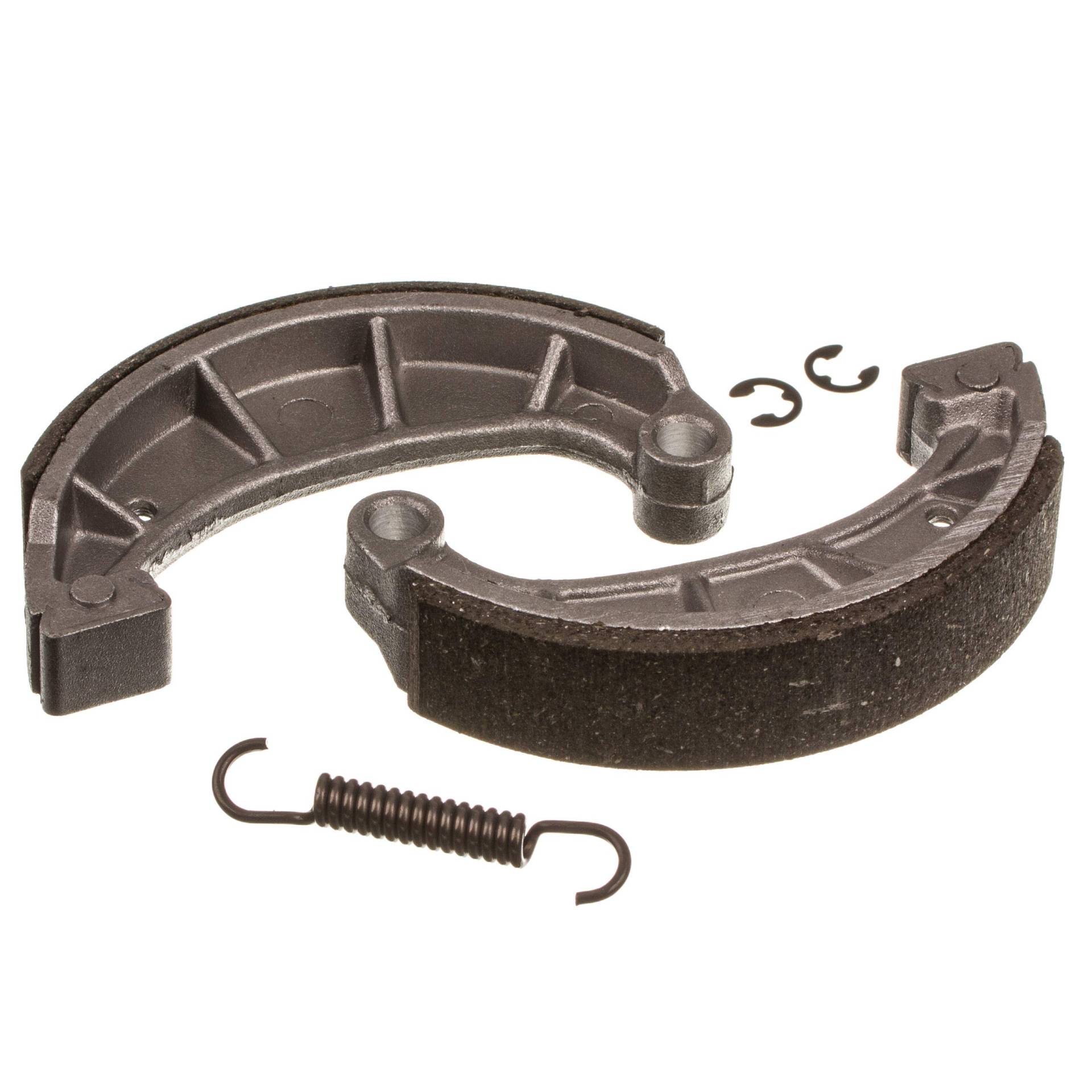 MZA Meyer-Zweiradtechnik 10133B Set Bremsbacken Durchmesser 124 mm - mit Angegossener Stahlauflage Plus Bremsbackenfeder Plus Sicherungsscheiben MZA Meyer-Zweiradtechnik 10133B Set Bremsbacken Durchmesser 124 mm - mit Angegossener Stahlauflage Plus Bremsbackenfeder Plus Sicherungsscheiben von IUSOT