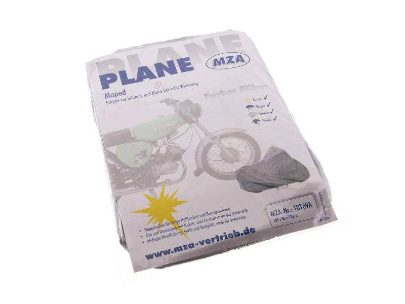MZA Meyer-Zweiradtechnik 10169A Abdeckplane, Faltgarage, Plane fürs Moped - 189 x 88 x 120 cm von IUSOT