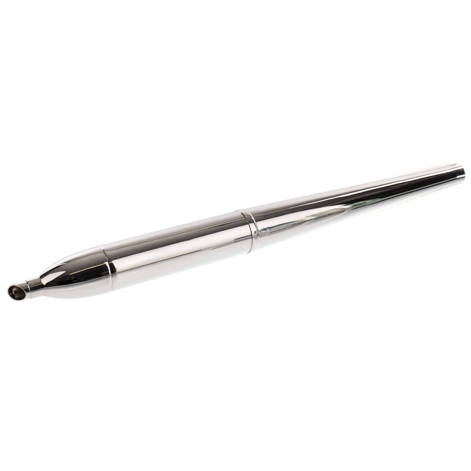 Auspuff 680mm lang - verchromt - Schräges Endstück - SR2, KR50, SR4-1 Spatz Auspuff 680mm lang - verchromt - Schräges Endstück - SR2, KR50, SR4-1 Spatz von MZA
