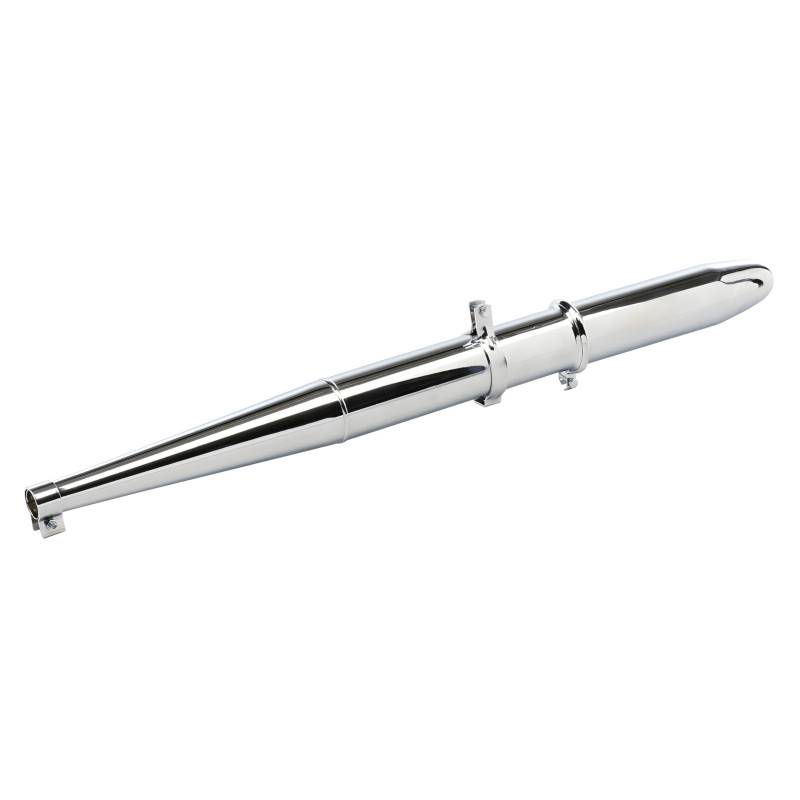 Auspufftopf vollst. (Spitztüte) - für SIMSON Schwalbe KR51/1 - Vogelserie (ohne Schelle 12155) von Schwalbe