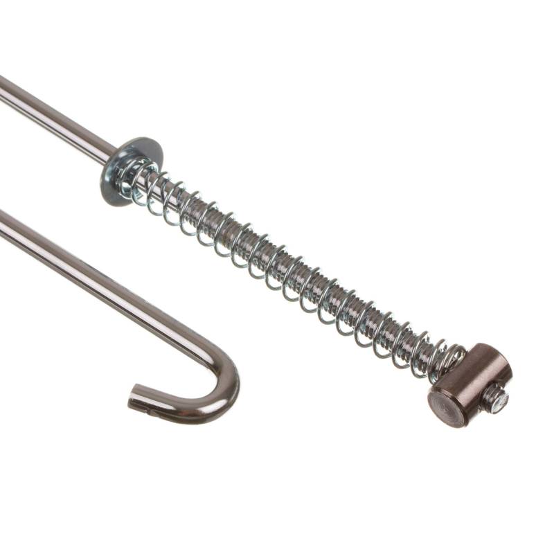 Bremsstange komplett, mit Druckfeder u. Bremsstellmutter - verchromt - 455mm lang - S50 von MZA Meyer-Zweiradtechnik GmbH