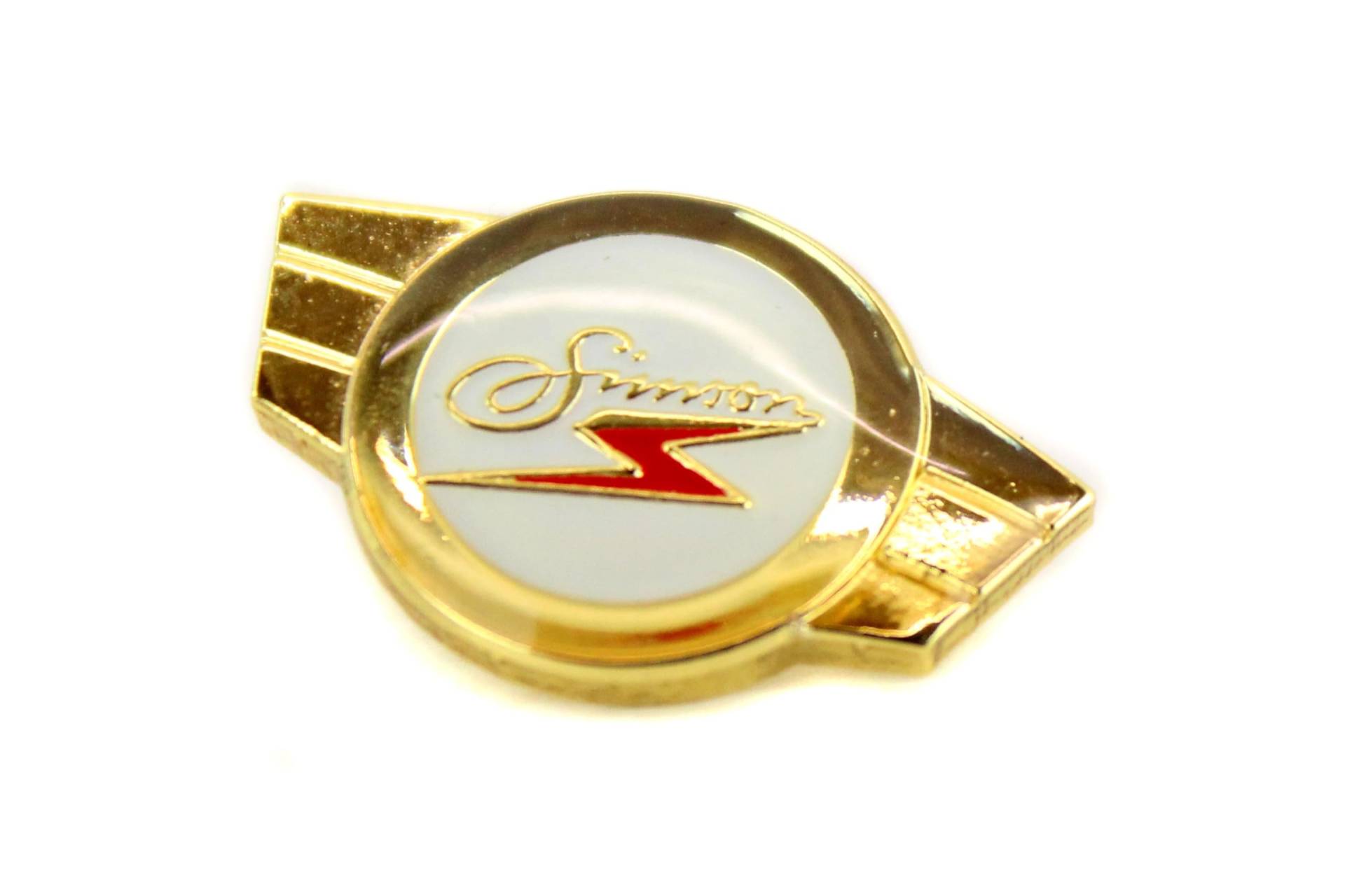 PIN SIMSON Kleinkrafträder, Warenzeichen, Plakette - GOLD von MZA