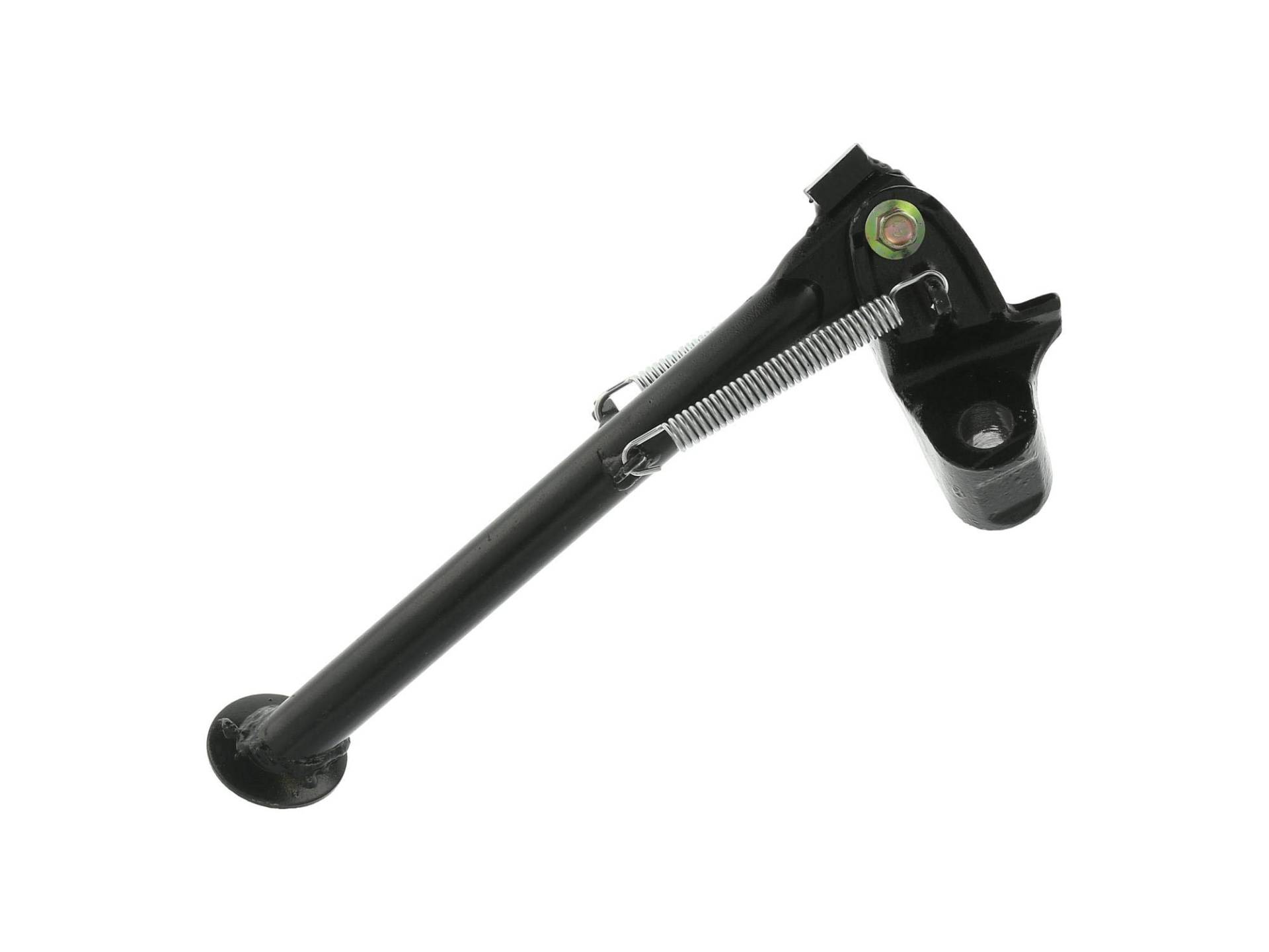 Seitenständer vst. mit Lagerbock - 2 Federn - klappt selbstständig hoch - für ETZ mit 16 Zoll-Hinterrad Seitenständer vst. mit Lagerbock - 2 Federn - klappt selbstständig hoch - für ETZ mit 16 Zoll-Hinterrad von MZA
