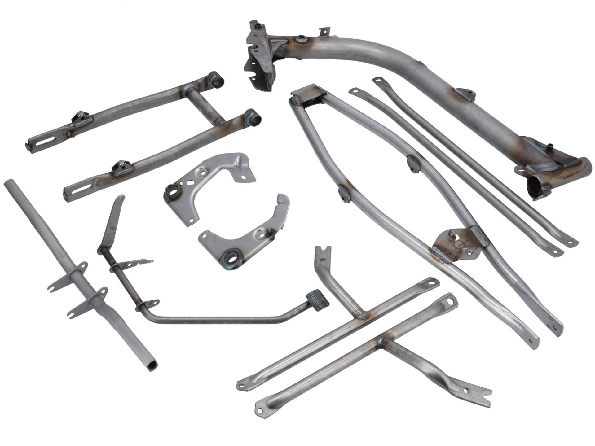 Set: Fahrgestell Enduro komplett, Baugruppe Ersatzrahmen, unbeschichtet - Simson S51, S53, S70, S83 Set: Fahrgestell Enduro komplett, Baugruppe Ersatzrahmen, unbeschichtet - Simson S51, S53, S70, S83 von MZA