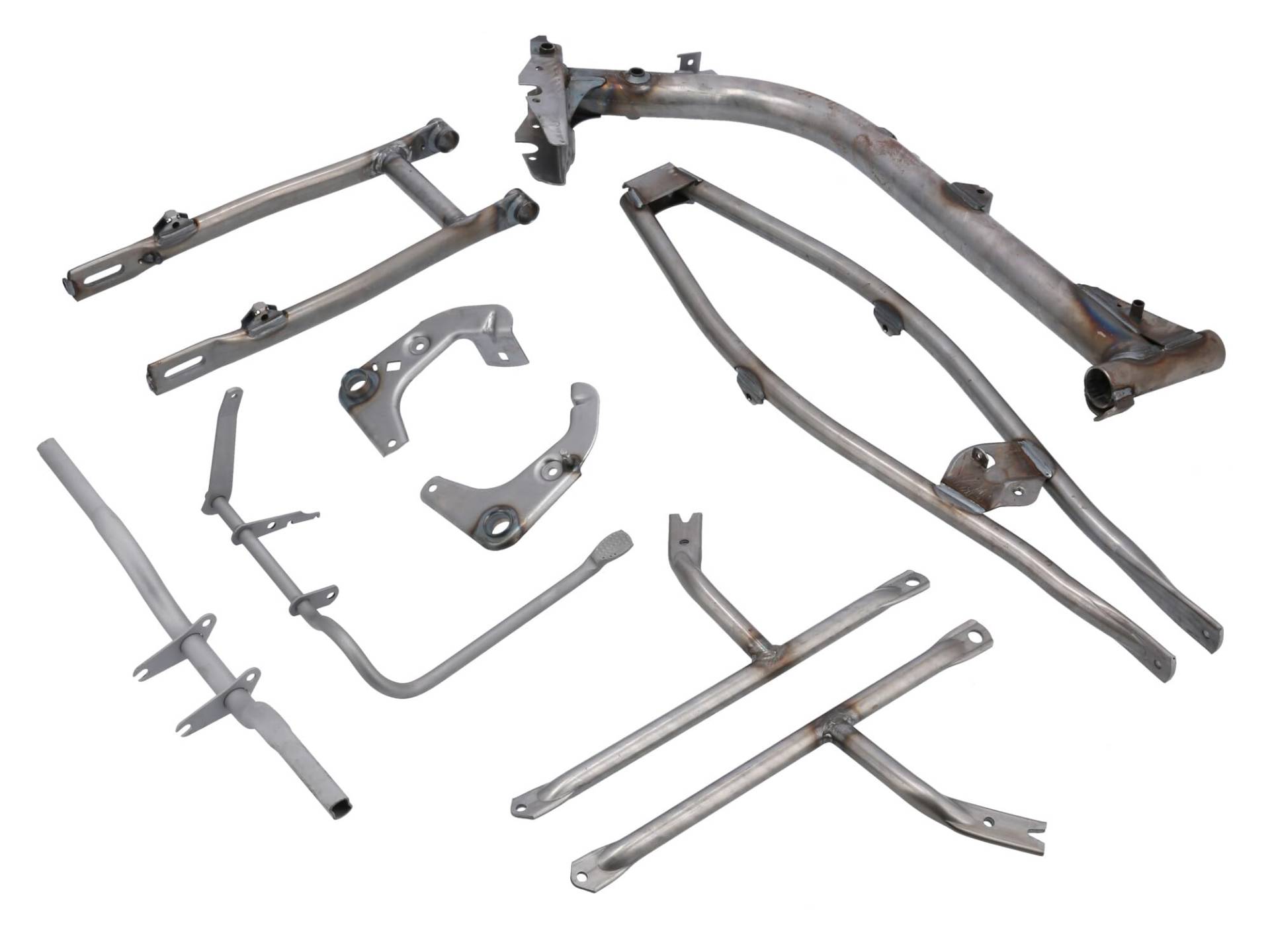 Set: Fahrgestell komplett, Baugruppe Ersatzrahmen, unbeschichtet - Simson S50, S51, S70 Set: Fahrgestell komplett, Baugruppe Ersatzrahmen, unbeschichtet - Simson S50, S51, S70 von MZA