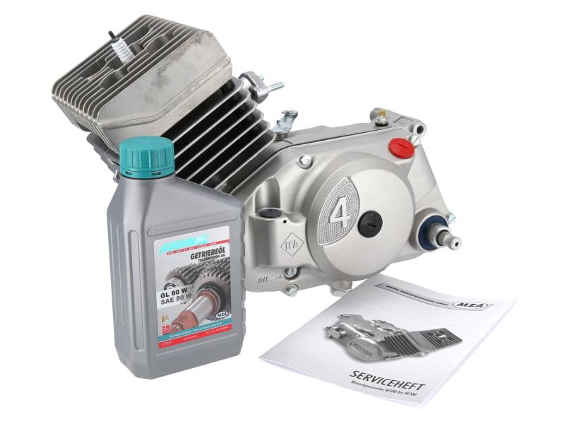 Simson Motor 50ccm (4-Gang; 60km/h) - ohne Zündanlage, Vergaser - für S51, Schwalbe KR51/2, SR50 von MZA