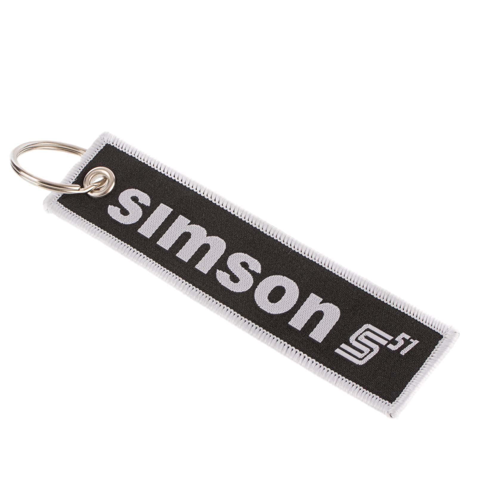 Simson Stoff - Schlüsselanhänger - Motiv: SIMSON S51 Simson Stoff - Schlüsselanhänger - Motiv: SIMSON S51 von Mza