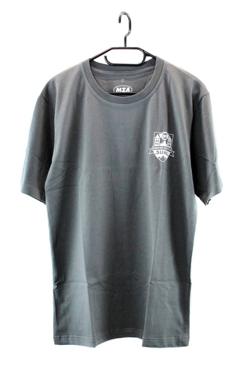 T-Shirt, Farbe: Grau, Größe: M - Motiv: SIMSON - Treffen Suhl von MZA