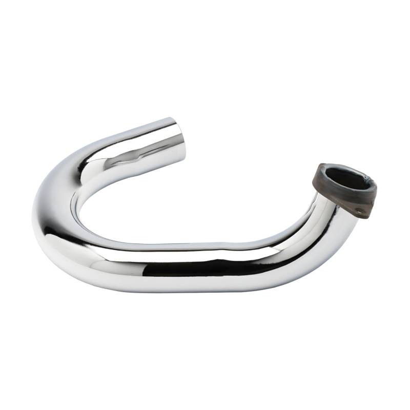 Tuningkrümmer Ø 32 mm mit Kugelflansch - Auspuffrohr verchromt - SR50, SR80 von MZA