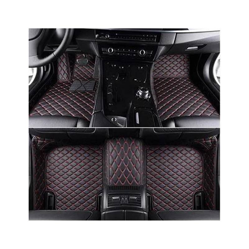 Für Mercedes Für Benz CLA C117 2014-2019 Auto Fußmatten Schutz Benutzerdefinierte Teppiche Auto Innen Zubehör (Color : 5) von MZEER