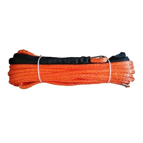 MZTZHVNVGK 12mm X 30m High Strength Uhmwpe Fiber Braided Synthetic Towing Winch Rope von MZTZHVNVGK