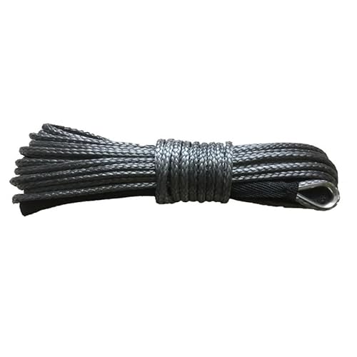 MZTZHVNVGK 4mm X 25m UHMWPE Synthetic Winch Rope, Cable, Line, with Thimble and Sleeve for 4WD Boat Recovery MZTZHVNVGK 4mm X 25m UHMWPE Synthetic Winch Rope, Cable, Line, with Thimble and Sleeve for 4WD Boat Recovery von MZTZHVNVGK
