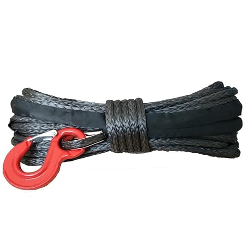 MZTZHVNVGK 8mm X 12m Synthetic Winch Rope with Hook(Blue) von MZTZHVNVGK