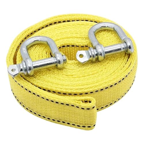 MZTZHVNVGK Car Trailer Rope Off Road Pulling Rope 5-ton 4M 5M Trailer with Rescue Pulling Rope Steel Wire Rope Thickened Special(Brown) von MZTZHVNVGK