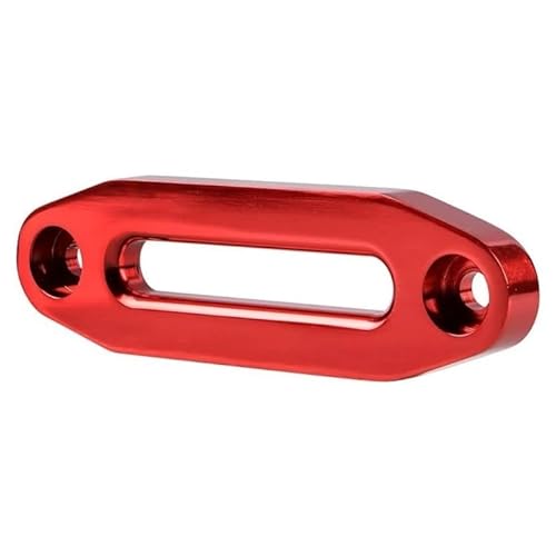 MZTZHVNVGK Metal Front Rear 4-7/8'' 124mm Mount Centers for 3000LBS ATV UTV Rope Cable Vehicle Accessory(Red) von MZTZHVNVGK