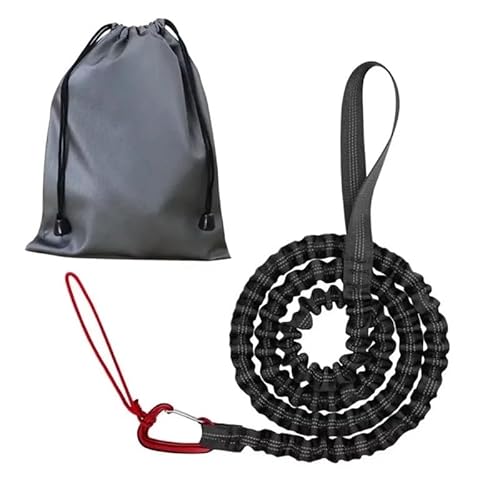 MZTZHVNVGK New Portable Bicycle Tow Rope Flexible Outdoor Tools Bicycle Traction Rope Retractable Parent-Child Pull Rope Trailer Rope(Black) von MZTZHVNVGK