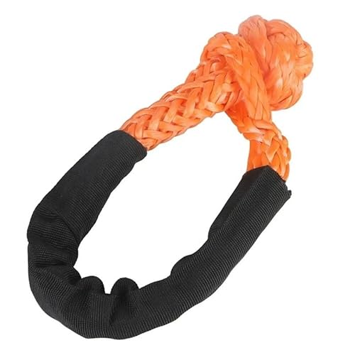 MZTZHVNVGK Synthetic Fiber Soft Shackle for Vehicle Recovery Off Road Towing Ropes Car Trailer Pull Rope with Protective Sleeve 38000 Lbs MZTZHVNVGK Synthetic Fiber Soft Shackle for Vehicle Recovery Off Road Towing Ropes Car Trailer Pull Rope with Protective Sleeve 38000 Lbs von MZTZHVNVGK