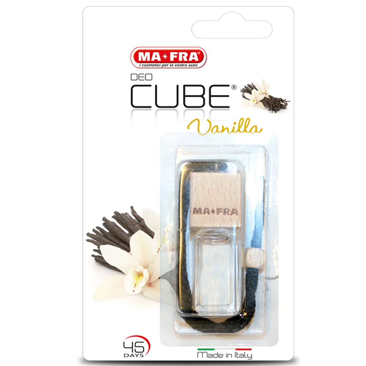 Mafra Deodorant Flüssigkeit Cube Vanilla 5 ml Pflege Reinigung und Wasch auto von Mafra