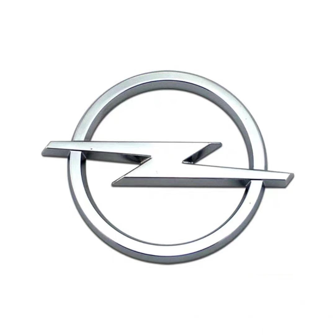Auto Emblem für Opel Corsa 2006-2014,ABS Emblem Aufkleber Autoaufkleber Emblem Abziehbilder Premium Qualität Autoaufkleber Styling Kühlerfigur Emblem Auto Zubehör,A von MaJher