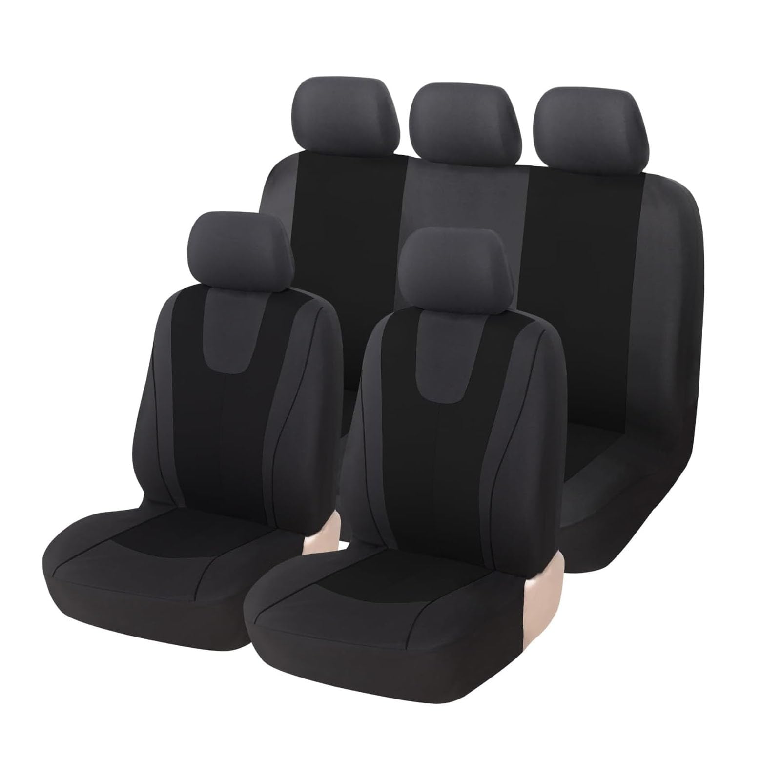 MaKeMoney Auto SitzbezüGe FüR VW Passat Alltrack B8/Parati, 9pcs Wasserdicht Vorne Hinten Autositz Rutschfester Set ZubehöR,C/Black MaKeMoney Auto SitzbezüGe FüR VW Passat Alltrack B8/Parati, 9pcs Wasserdicht Vorne Hinten Autositz Rutschfester Set ZubehöR,C/Black von MaKeMoney