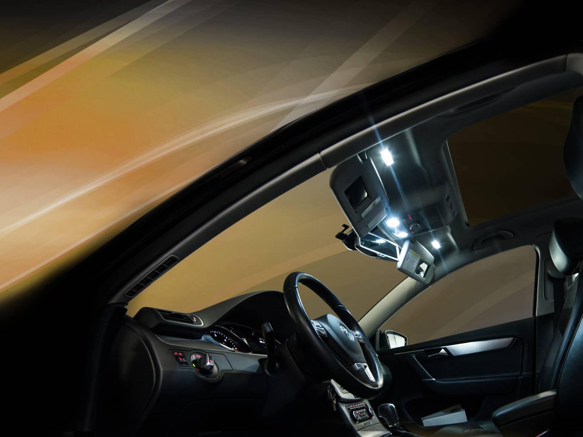 maxtron Innenraumbeleuchtung Set für Auto Civic IX 9 6000K Kalt Weiß Beleuchtung Innenlicht Komplettset von maxtron