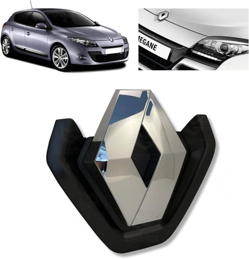 Frontgrill Diamant Emblem für Megane MK3 Phase I 628900021R von mabi automotive parts