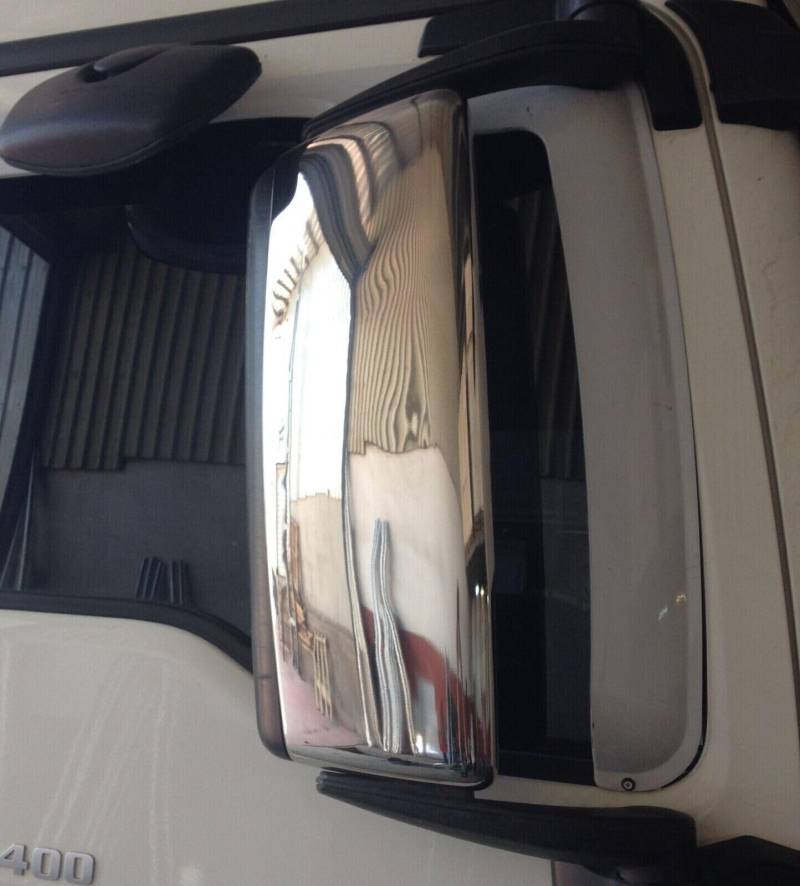 Man Tgx/Tgs Spiegel Chrom Abdeckung 2 Stück Edelstahl von mabi automotive parts