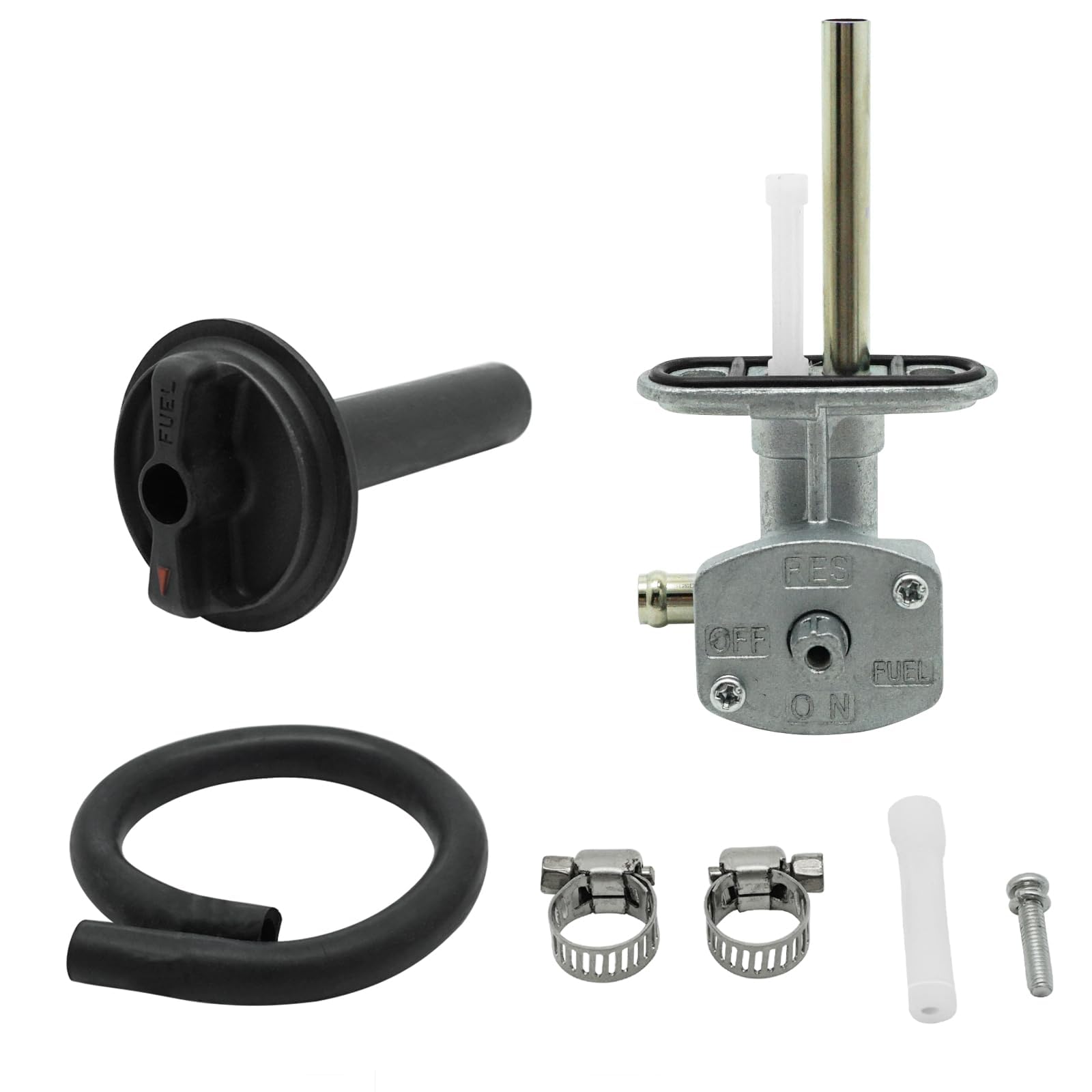 Mabutingti Benzinhahn Unterdruck Kraftstoffhahn für Yamaha ATV Kodiak 400 YFM400 2000-2006 Kodiak 450 YFM450 2003-2006 Grizzly 400 YFM400 2007-2008 Grizzly 450 YFM450 2007-2014 Mabutingti Benzinhahn Unterdruck Kraftstoffhahn für Yamaha ATV Kodiak 400 YFM400 2000-2006 Kodiak 450 YFM450 2003-2006 Grizzly 400 YFM400 2007-2008 Grizzly 450 YFM450 2007-2014 von Mabutingti