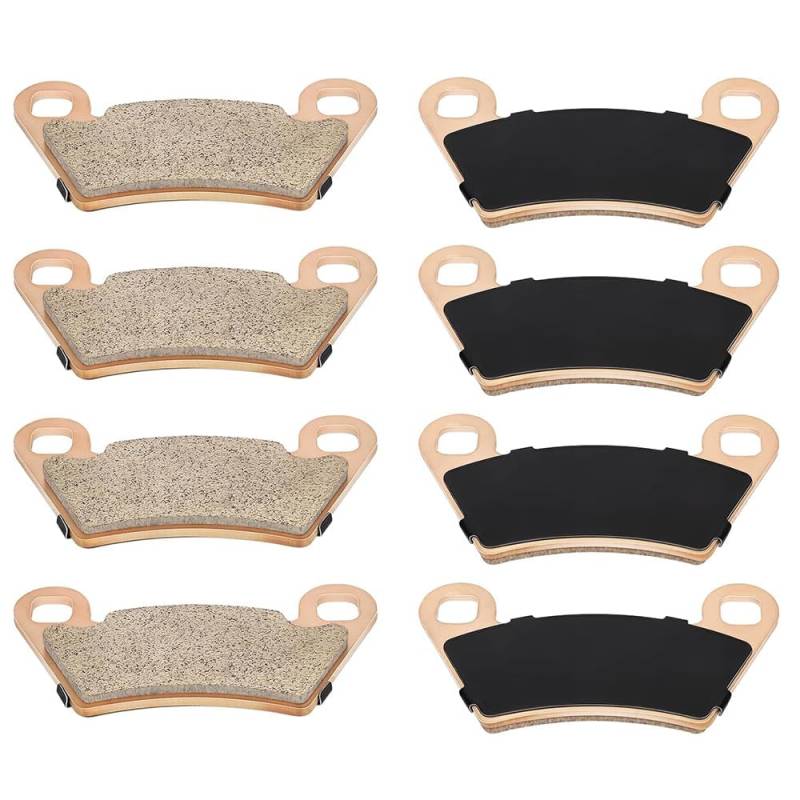 Mabutingti Vorder und Hinter bremsbeläge Sintered für Polaris Ranger 400 425 500 570 700 ETX TM 800-Midsize M1400 von Mabutingti