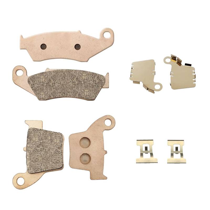 Mabutingti Vordere und Hintere Bremsbeläge Sinter für Honda CRF250 CRF450 CRF250R CRF450R CRF250X CRF450X, CR250 CR125 CR250R CR125R von Mabutingti