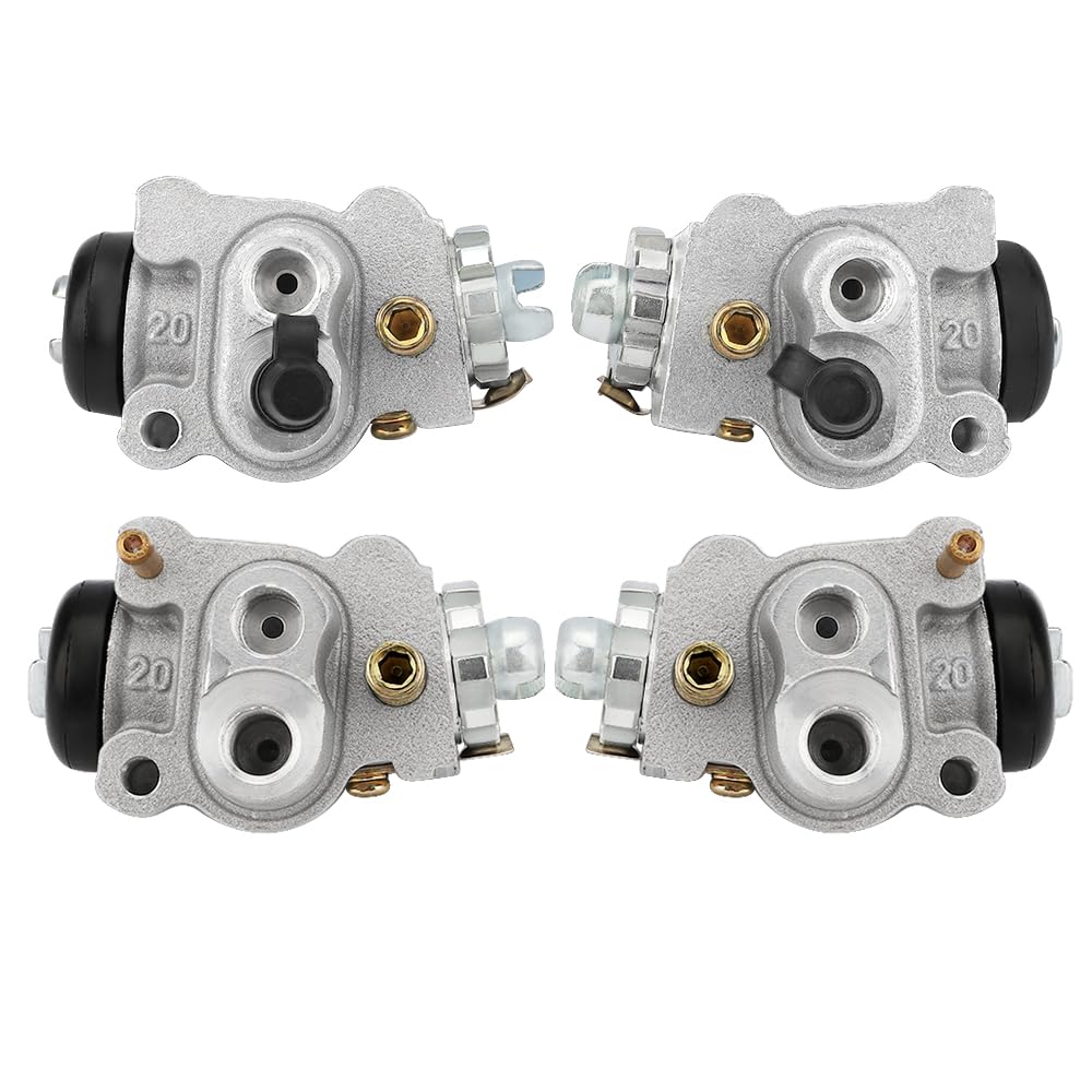 Mabutingti Vorderradbremszylinder links und rechts alle vier passend für Honda TRX350 Fourtrax Rancher 350 2000–2003 TRX300FW Fourtrax 300 4X4 1988 1990–2000 Mabutingti Vorderradbremszylinder links und rechts alle vier passend für Honda TRX350 Fourtrax Rancher 350 2000–2003 TRX300FW Fourtrax 300 4X4 1988 1990–2000 von Mabutingti