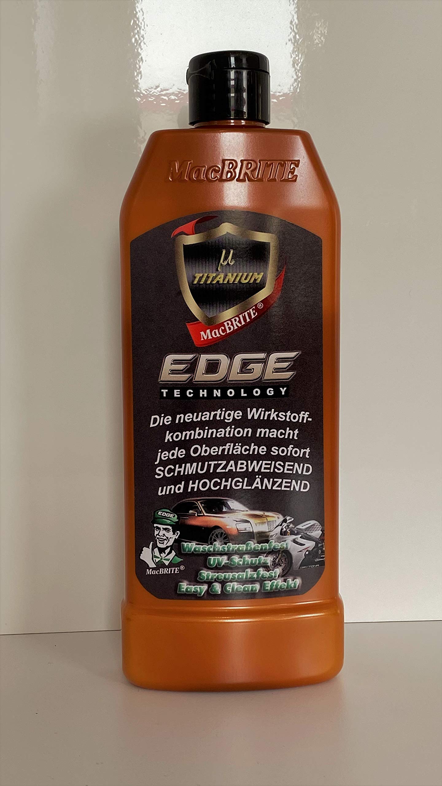 MacBrite 1 x µTitanium Edge *Neue Rezeptur* Autopolitur Politur Lackversiegelung Hochglanz Nano Effekt MacBride MacBrite 1 x µTitanium Edge *Neue Rezeptur* Autopolitur Politur Lackversiegelung Hochglanz Nano Effekt MacBride von MacBrite