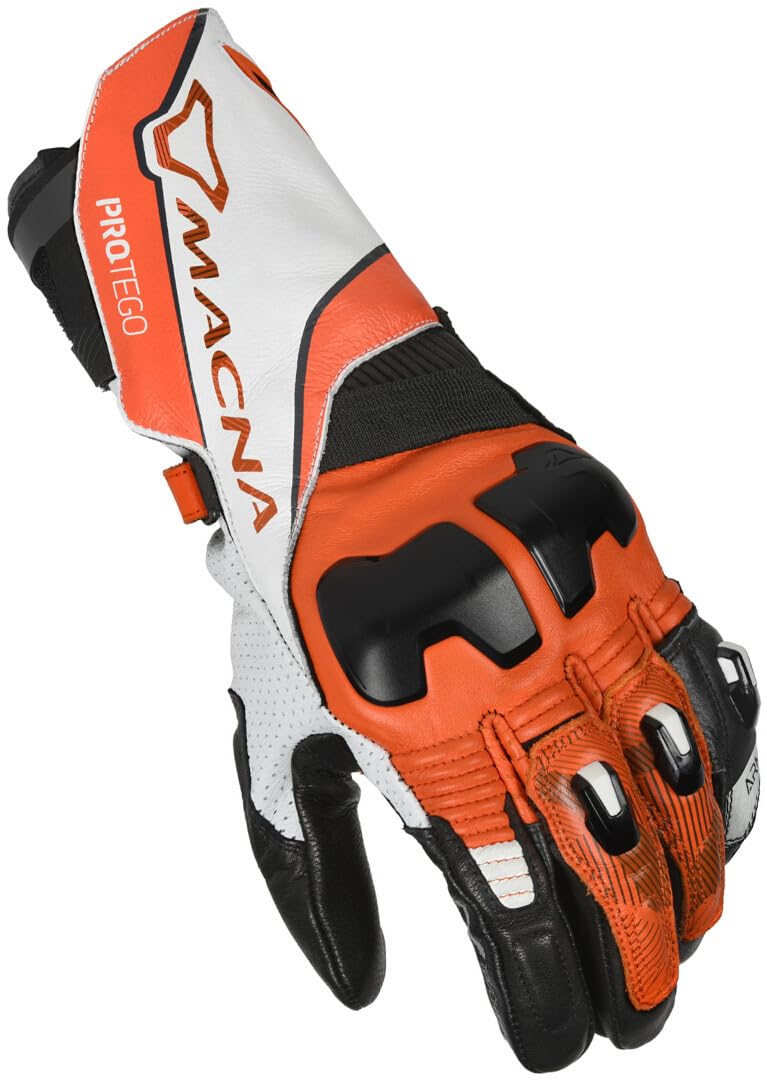 MACNA PROTEGO WHITE/ORANGE XXXL MACNA PROTEGO WHITE/ORANGE XXXL von Macna