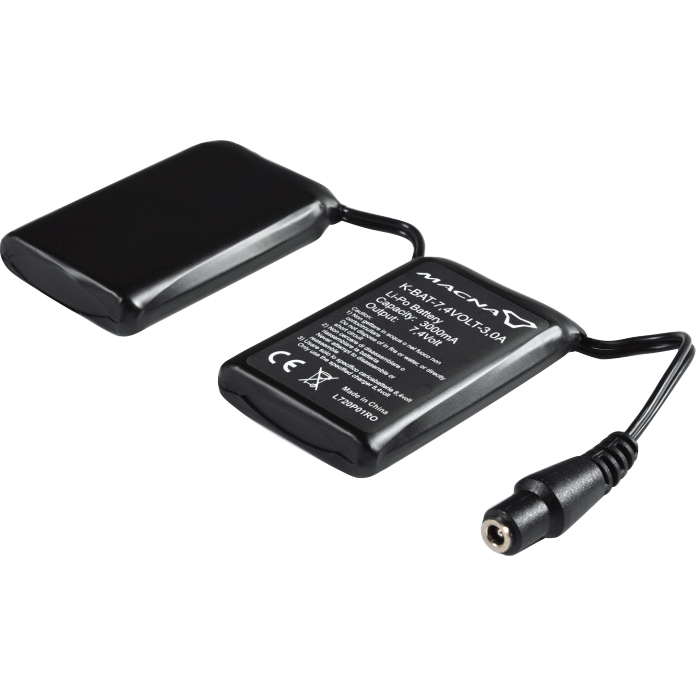 Macna 7,4 Volt Batterie 3A für Handschuhe Macna 7,4 Volt Batterie 3A für Handschuhe von Macna