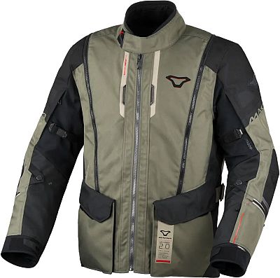 Macna Air Hybrid 2.0, Textiljacke wasserdicht - Schwarz - XXL von Macna