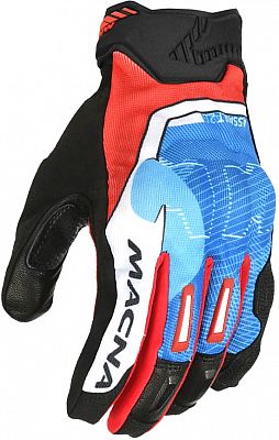Macna Assault 2.0, Handschuhe - Rot/Blau/Weiß/Schwarz - 3XL von Macna