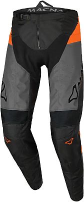 Macna Backyard 1, Textilhose - Schwarz/Grau/Orange - 3XL von Macna