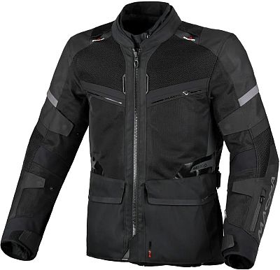 Macna Captane, Textiljacke wasserdicht - Schwarz - 4XL von Macna