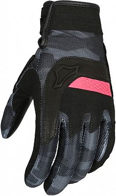 Macna Congra Camo, Handschuhe Damen - Schwarz/Pink/Grau - XL von Macna