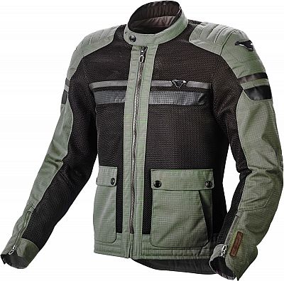 Macna Fluent, Textiljacke - Grün/Schwarz - XXL von Macna
