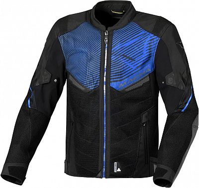 Macna Foxter, Textiljacke - Schwarz/Blau - 3XL von Macna
