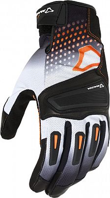 Macna Jugo, Handschuhe - Schwarz/Weiß/Orange - M von Macna