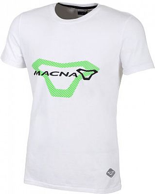 Macna Logo Logo, T-Shirt - Weiß/Grün/Schwarz - XXL von Macna