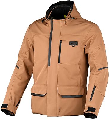 Macna Mondo 2.0, Textiljacke wasserdicht - Hellbraun - XXL von Macna
