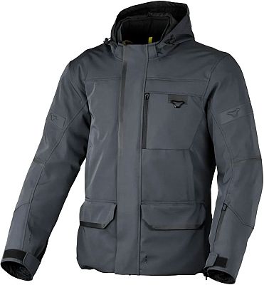 Macna Mondo 2.0, Textiljacke wasserdicht - Schwarz - XL von Macna