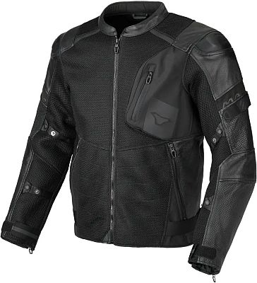 Macna Olsan, Leder-/Textiljacke - Schwarz - M von Macna