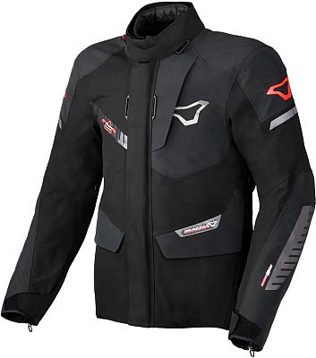 Macna Synchrone, Textiljacke wasserdicht - Schwarz - XXL von Macna