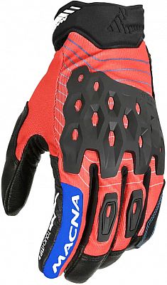 Macna Tanami, Handschuhe - Rot/Schwarz/Blau - M von Macna